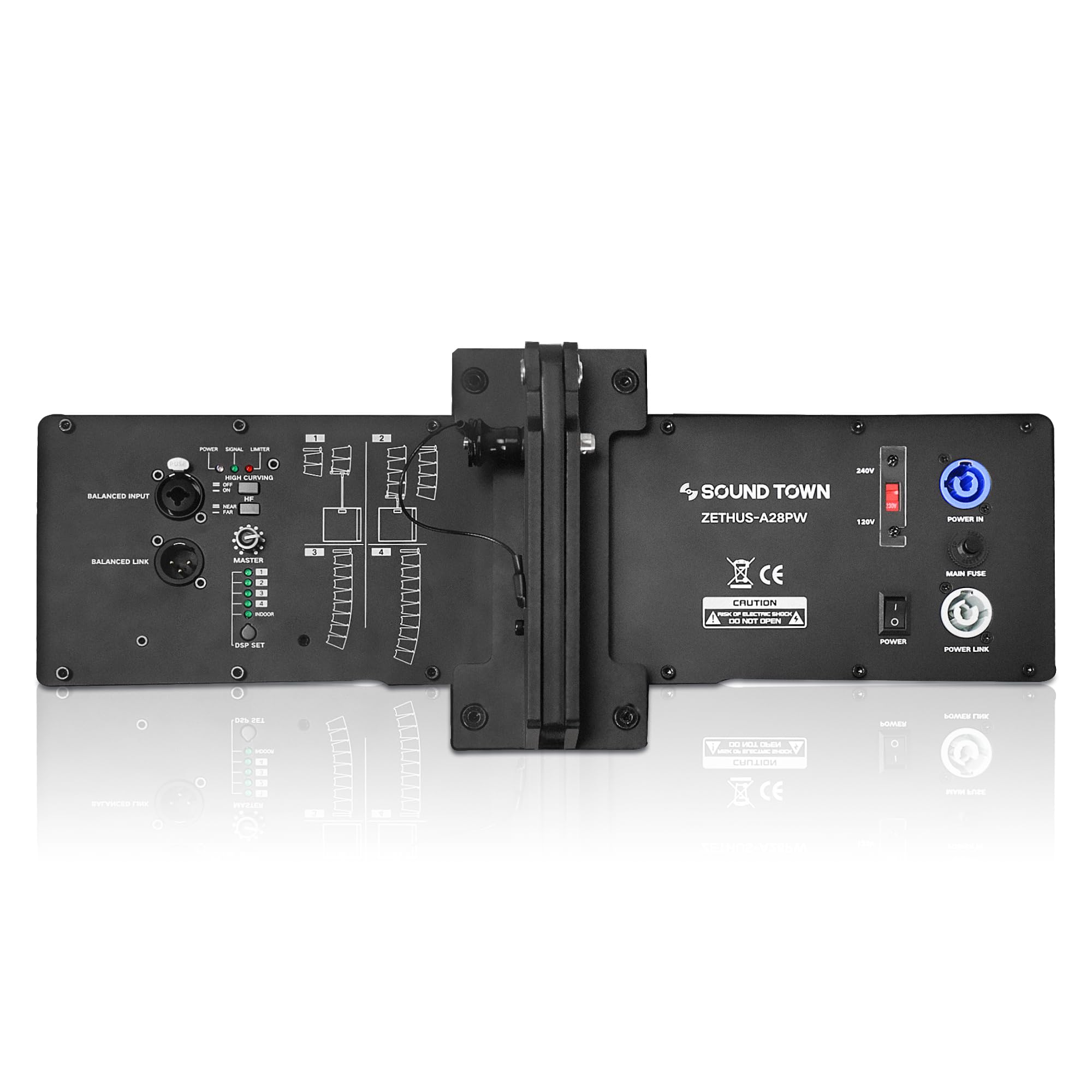 Amazon.com: Sound Town ZETHUS Series Pair of Dual 8